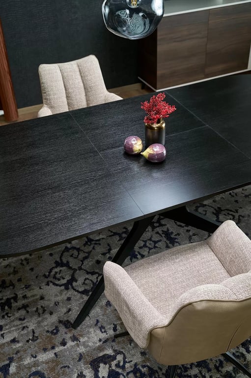 Rozkladací stôl Selvio 180-240x100 cm - čierny Stôl rozkladany selvio 180-240 x 100 cm - Čierny