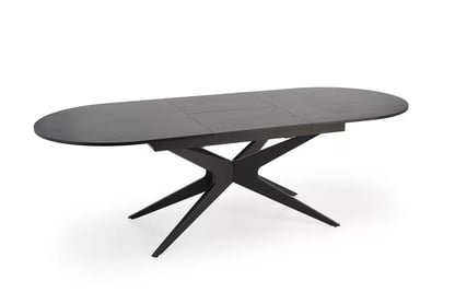 Rozkladací stôl Selvio 180-240x100 cm - čierny Stôl rozkladany selvio 180-240 x 100 cm - Čierny