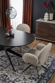 Rozkladací stôl Selvio 180-240x100 cm - čierny Stôl rozkladany selvio 180-240 x 100 cm - Čierny