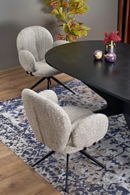 Rozkladací stôl Selvio 180-240x100 cm - čierny Stôl rozkladany Selvio 180-240 x 100 cm owalny Čierny