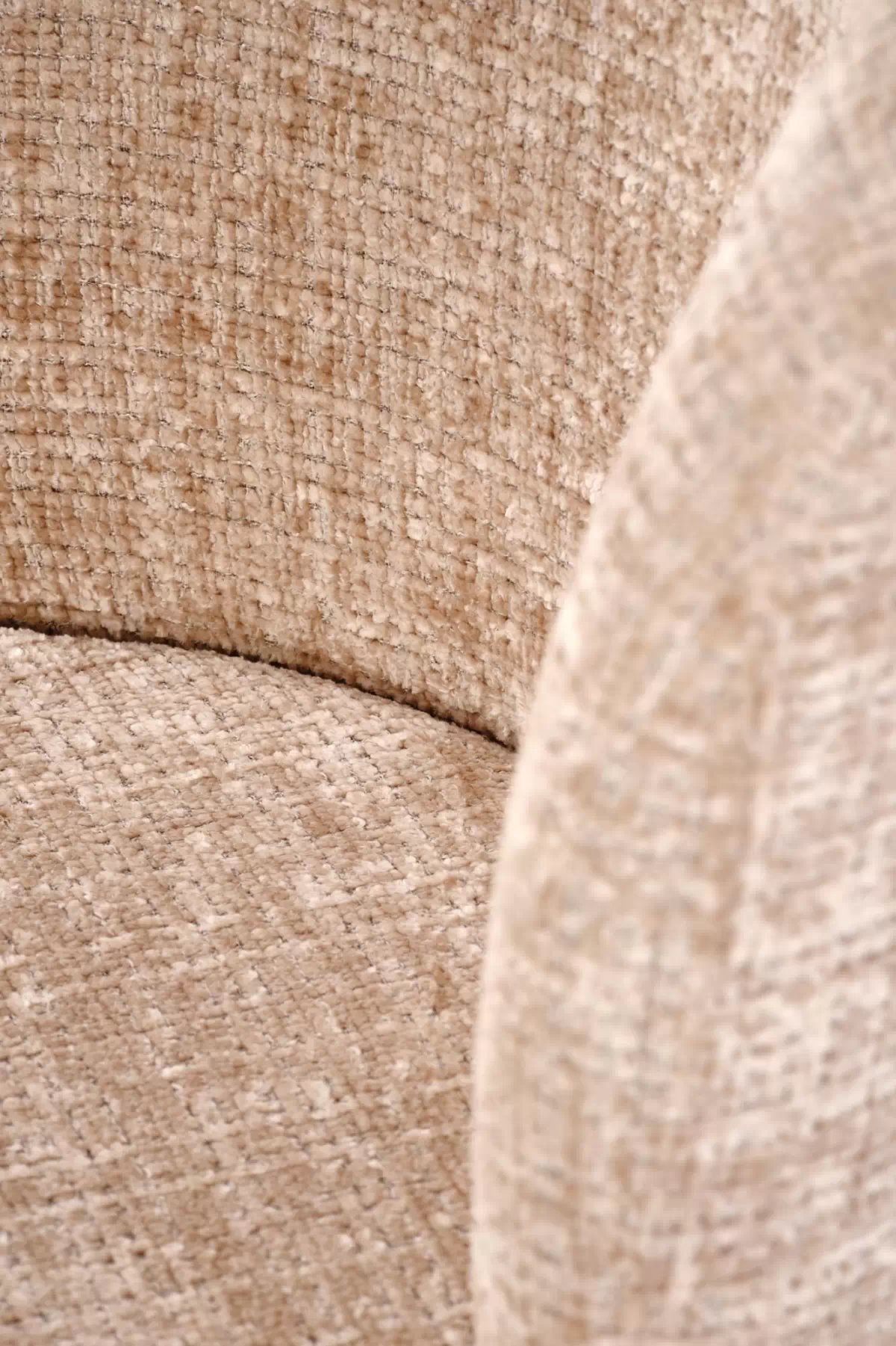 Rozkladací stôl Silvano a 4 stoličky Isario - kašmír / dub cremona / béžová Cremona 14 / prírodný dub Stôl rozkladany Silvano z czterema krzeslami tapicerowanymi Isario - kašmír / Dub cremona / béžový Cremona 14 / Dub prírodné 