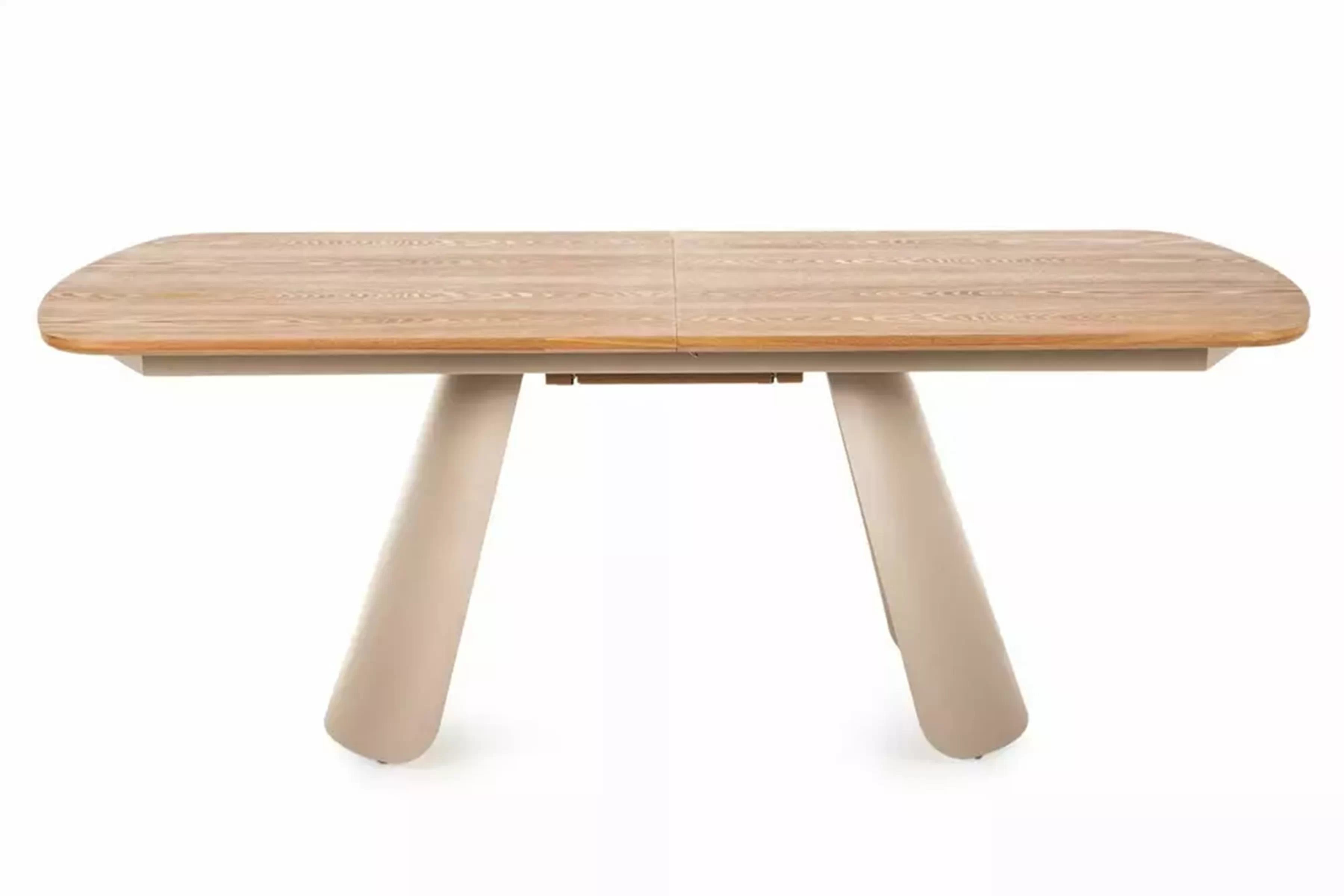 Rozkladací stôl Solmi 200-240x100 cm - dub / kasmír Stôl rozkladany Solmi 200-240x100 cm - Dub / kašmír