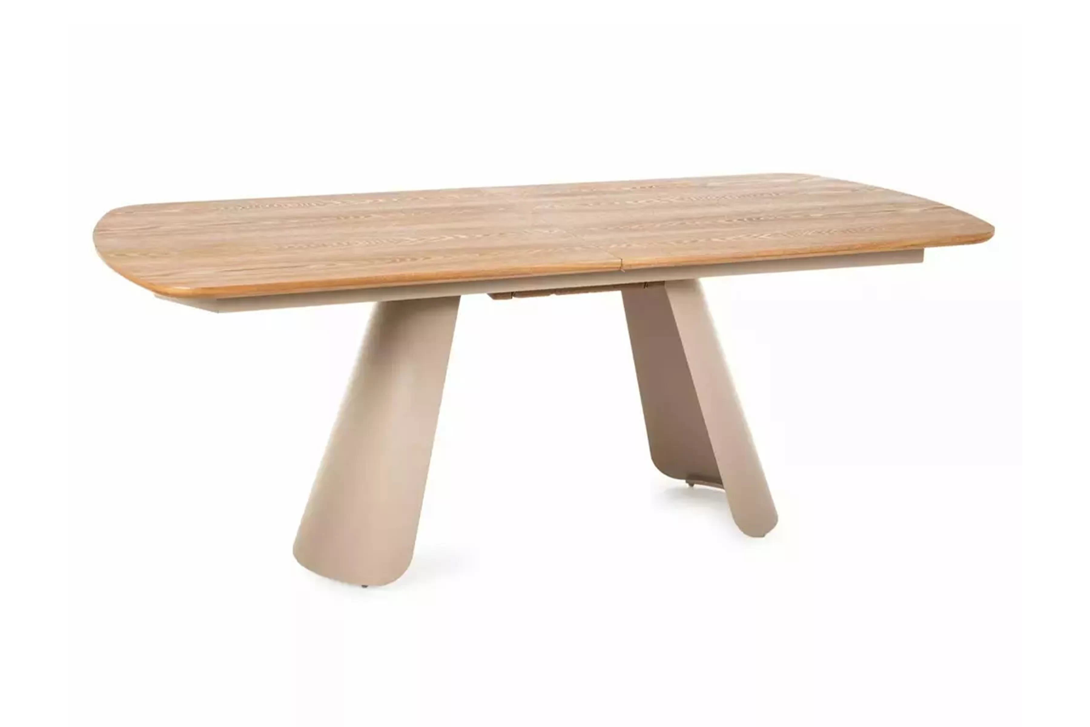 Rozkladací stôl Solmi 200-240x100 cm - dub / kasmír Stôl rozkladany Solmi 200-240x100 cm - Dub / kašmír