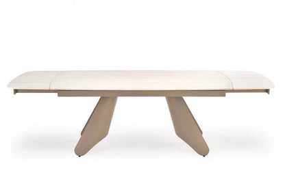 Rozkladací stôl Tavero 180-260x90 cm - travertín / kašmír Stôl rozkladany Tavero 180-260 x 90 cm -  Travertín / kašmír 