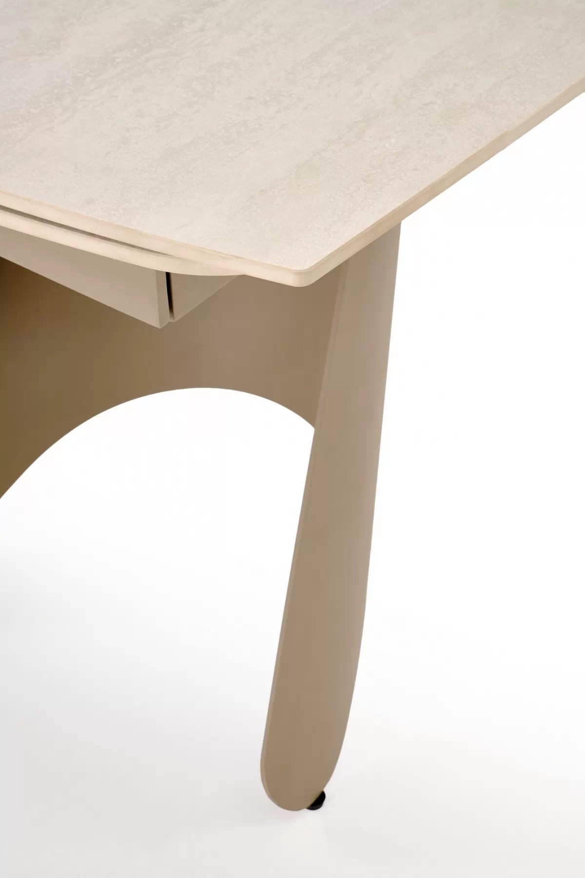 Rozkladací stôl Tavero 180-260x90 cm - travertínový kameň / kašmír Stôl rozkladany Tavero 180-260 x 90 cm -  Travertín / kašmír 