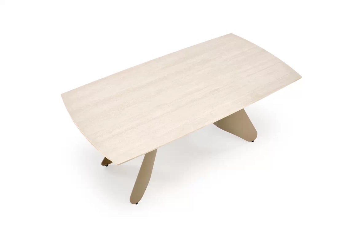 Rozkladací stôl Tavero 180-260x90 cm - travertín / kašmír Stôl rozkladany tavero 180-260 x 90 cm -  Travertín / kašmír 