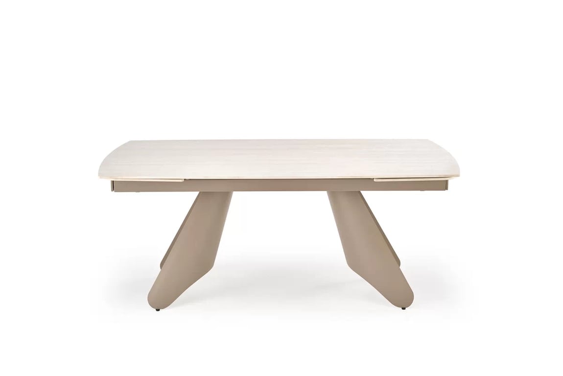 Rozkladací stôl Tavero 180-260x90 cm - travertín / kašmír Stôl rozkladany tavero 180-260 x 90 cm -  Travertín / kašmír 