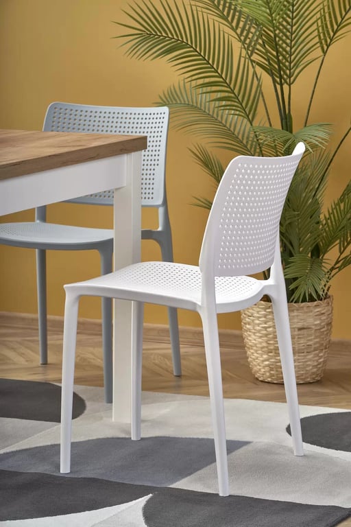 Masă extensibil Nawio Pătrat 90-125x90 cm - stejar craft / białe picioare stůl pliere tiago Čtverec 90-125/90 - Dub craft / Alb