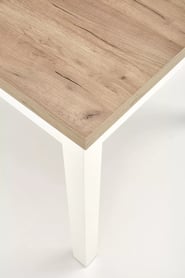 Masă extensibil Nawio Pătrat 90-125x90 cm - stejar craft / białe picioare stůl pliere tiago Čtverec 90-125/90 - Dub craft / Alb