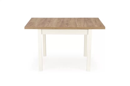 Masă extensibil Nawio Pătrat 90-125x90 cm - stejar craft / białe picioare stůl pliere tiago Čtverec 90-125/90 - Dub craft / Alb