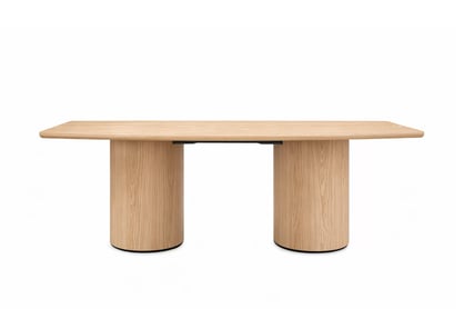 Rozkladací obdĺžnikový stôl Tovira 200-300x100 cm - prírodný dub