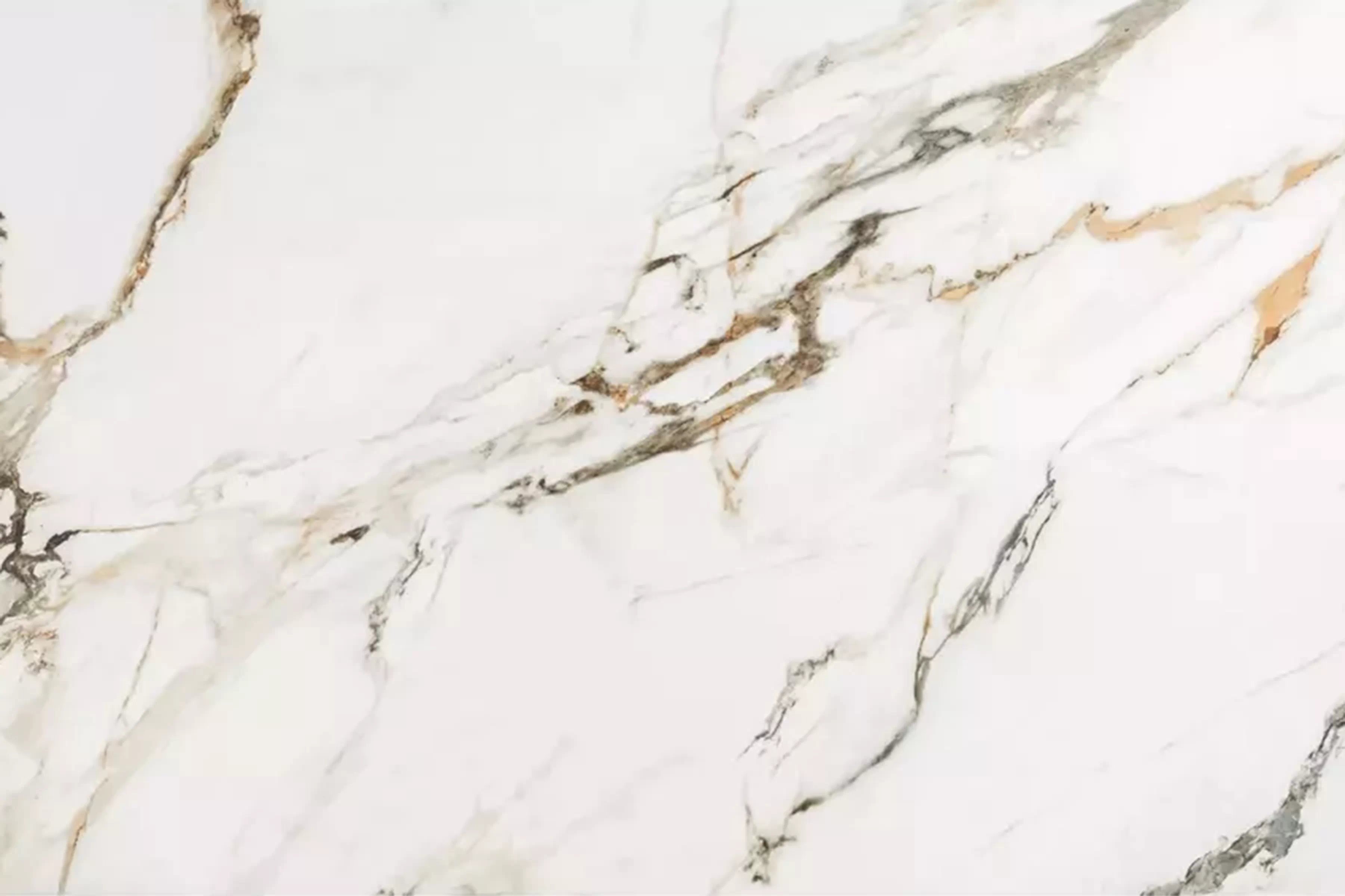 Rozkladací stôl Vamori 160-240x90 cm keramický - biely mramor / čierny Stôl rozkladany Vamori 160-240x90 cm ceramiczny - Biely mramor / Čierny