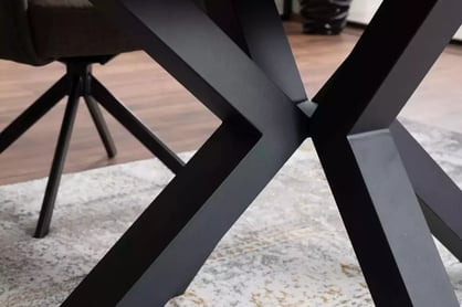 Rozkladací stôl Vamori 160-240x90 cm keramický - biely mramor / čierny Stôl rozkladany Vamori 160-240x90 cm ceramiczny - Biely mramor / Čierny