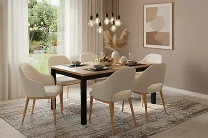 Rozkládací jídelní stůl Werona 160-200 cm Stůl rozkladany Werona 160-200x90 cm 