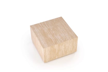 Štvorcový konferenčný stolík Novula 60 cm - travertín Stolík kawowy kwadratowy Novula 60 cm - Travertín