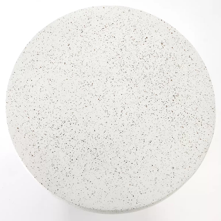 Konferenčný stolík Sintro - 54 cm - terrazzo / biely Konferenčný stolík lastryko giza - Biely