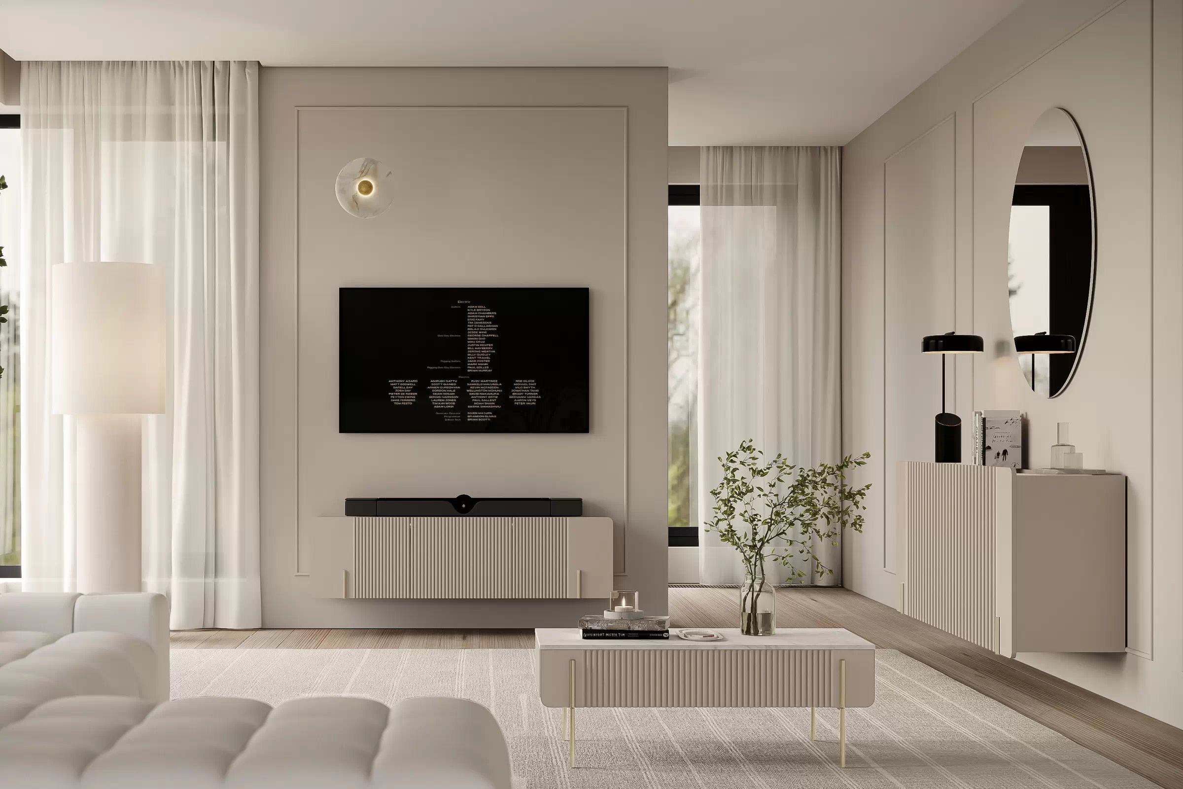 Konferenčný stolík Malmi 100 cm - kašmírová / crema bianca / zlatá Konferenčný stolík Malmi 100 cm so zásuvkami - kašmír / crema bianca / zlote nozki