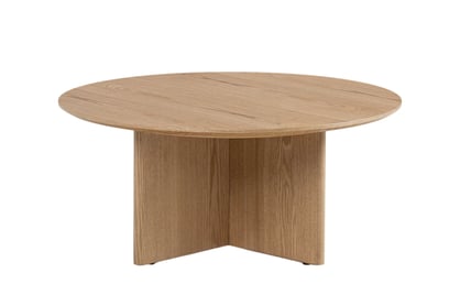 Okrúhly konferenčný stolík Nomis 80 cm - javor / jaseň Stolík kawowy Nomis 80 cm okrúhly- miel 