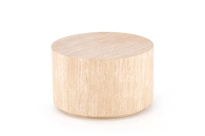 Okrúhly konferenčný stolík Novula 60 cm - travertín Stolík kawowy Novula okrúhly60 cm - Travertín