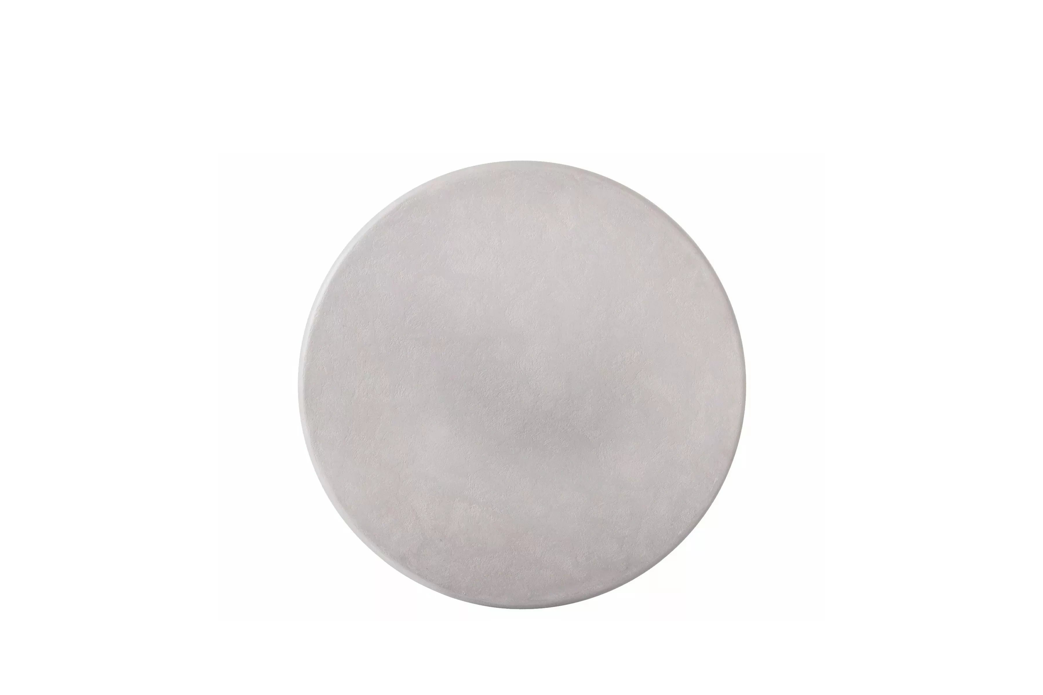 Okrúhly konferenčný stolík Clav 60 cm - svetlošedý Stolík kawowy okragly Clav 60 cm - svetlý šedý