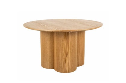 Okrúhly konferenčný stolík Cylindus 80 cm - dub