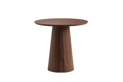 Kulaty konferenční stolek Stellis 60 cm - ořech