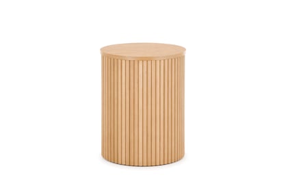 Kulaty konferenční stolek Tamis 40 cm - přírodní