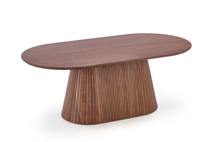 Oválny konferenčný stolík Stellis 120 cm - orech