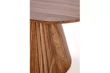 Oválny konferenčný stolík Stellis 120 cm - orech Stolík kawowy owalny Stellis 120 cm - Orech