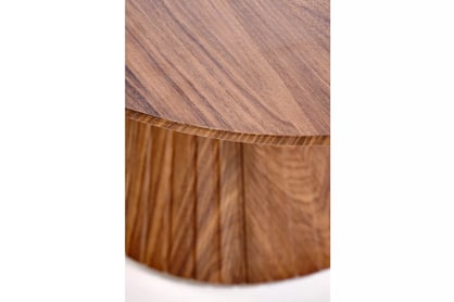 Oválny konferenčný stolík Stellis 120 cm - orech Stolík kawowy owalny Stellis 120 cm - Orech