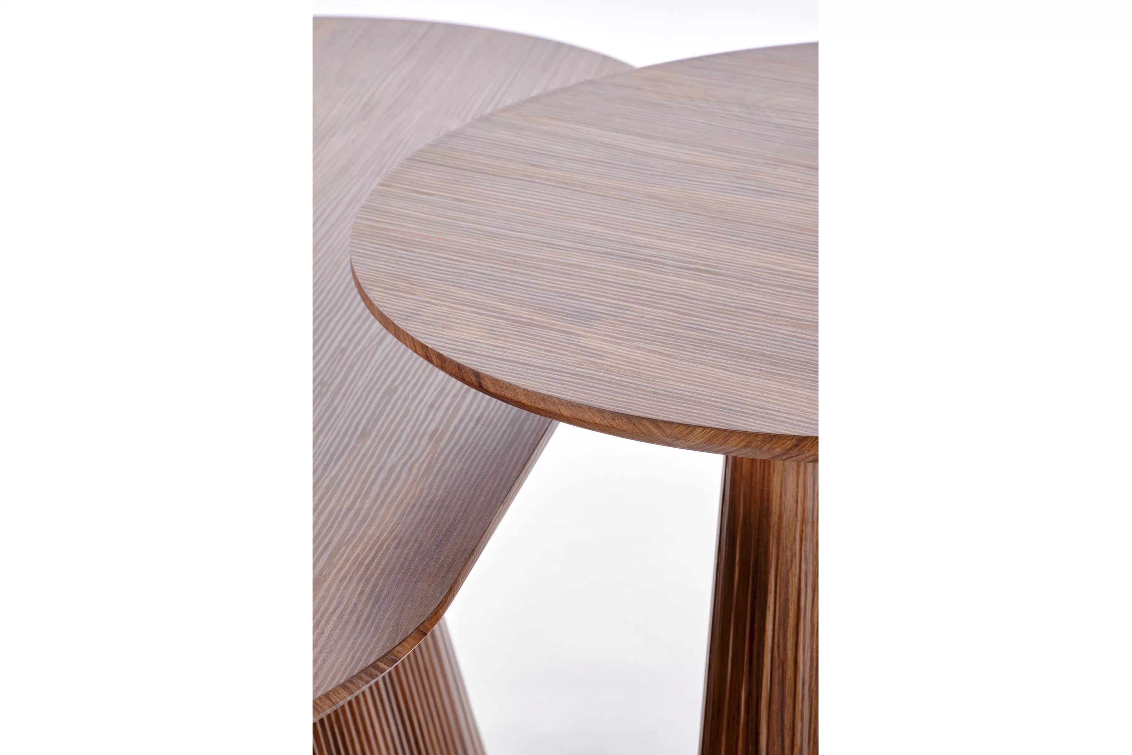 Oválny konferenčný stolík Stellis 120 cm - orech Stolík kawowy owalny Stellis 120 cm - Orech