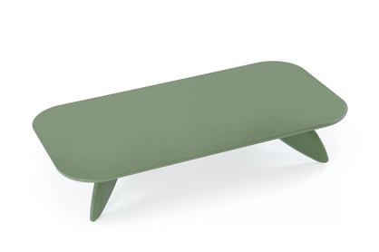 Obdĺžnikový konferenčný stolík Lumis 120 cm - svetlozelený Stolík kawowy prostokatny Lumis 120 cm - svetlý Zelený