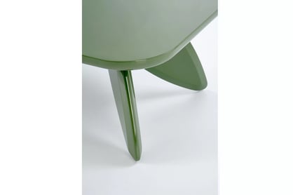 Obdĺžnikový konferenčný stolík Lumis 120 cm - svetlozelený Stolík kawowy prostokatny Lumis 120 cm - svetlý Zelený