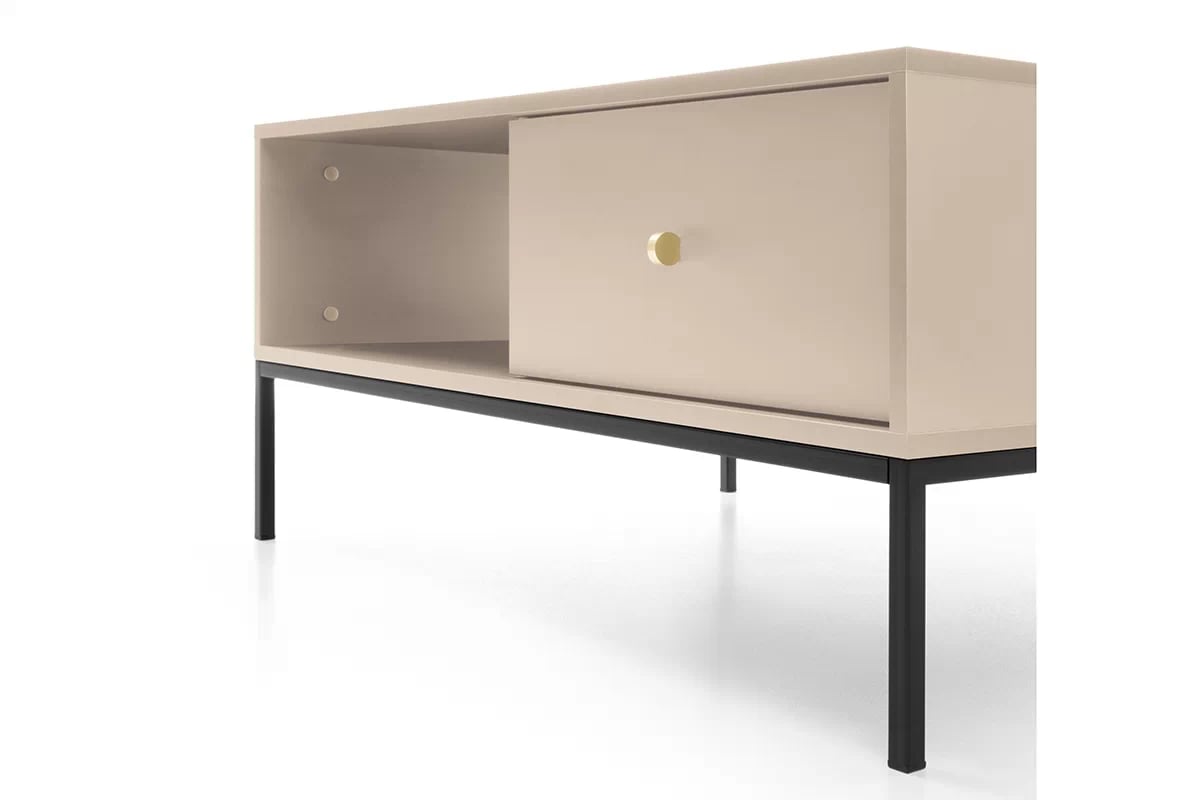 Konferenčný stolík so zásuvkou Eladia - béžová Konferenčný stolík so zásuvkou Eladia - béžová - dekoratívná úchytka