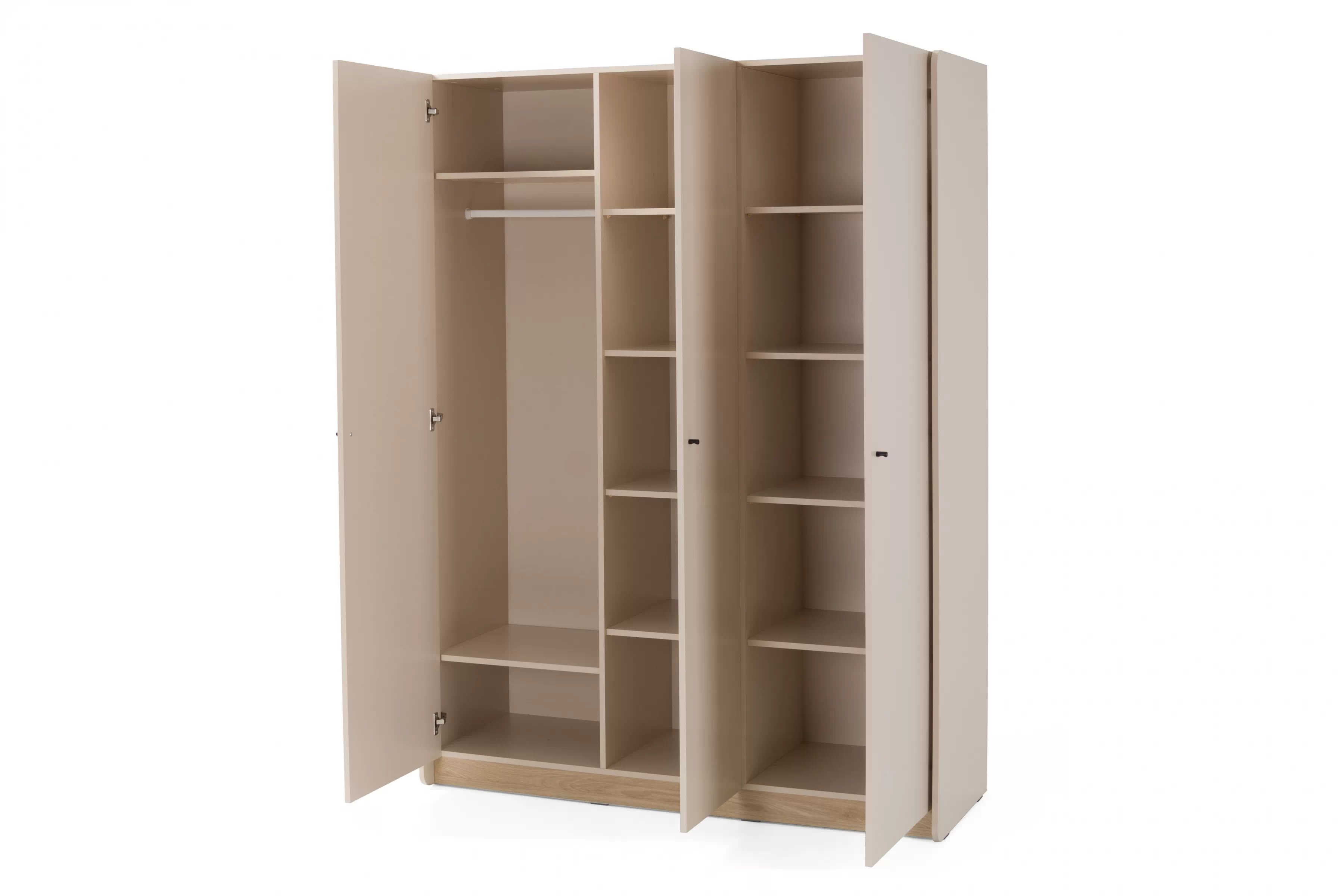 Skříň Alessio 145 cm - béžová Pískový / dub olejowany skříň Alessio 1 - 145 cm - béžová Pískový / dub olejowany