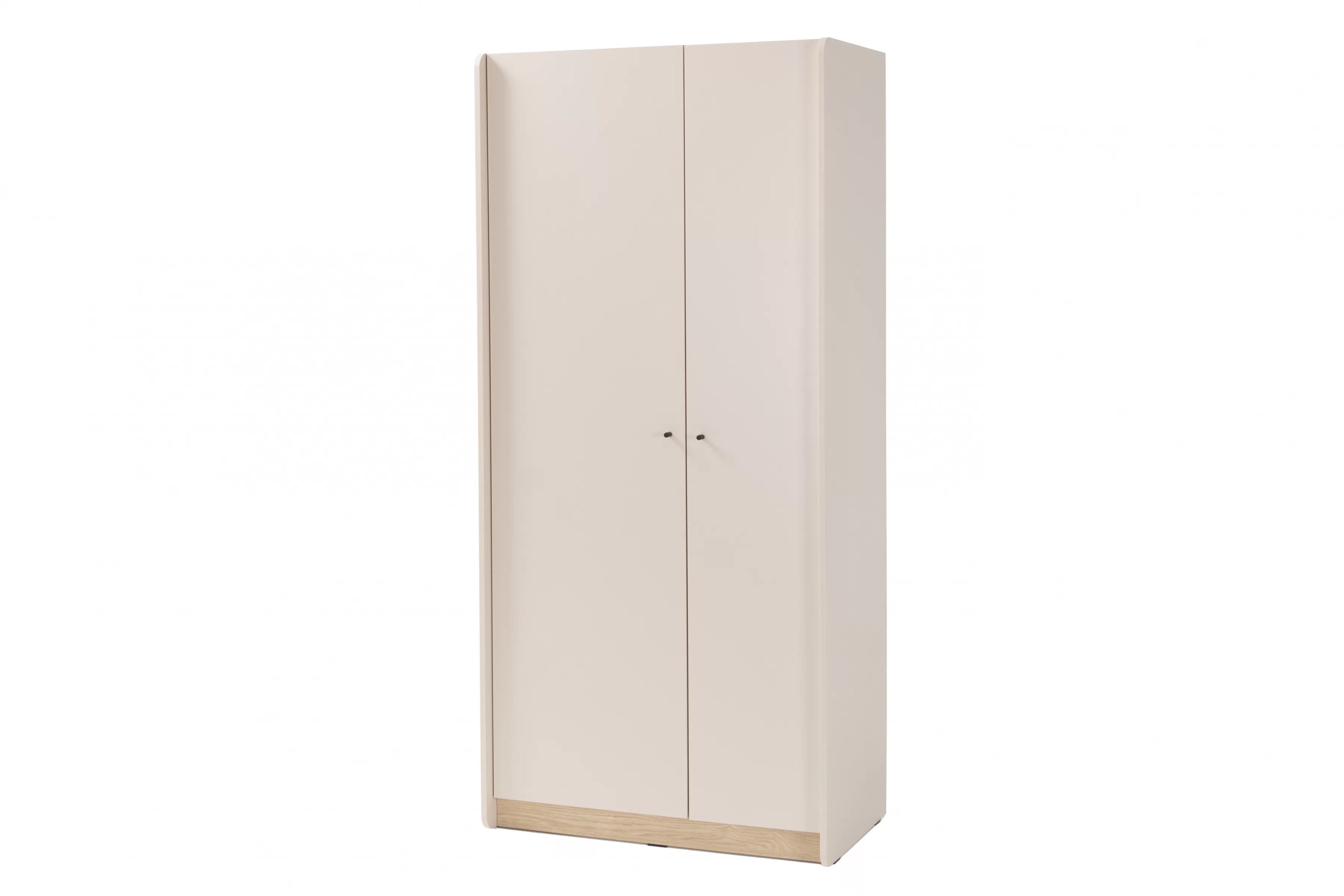 Šatníková skriňa Alessio 90 cm - béžová / dub olejovaný Skriňa Alessio 3 - 90 cm - Béžová Pieskový / Dub olejowany