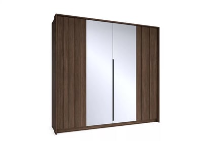Skriňa Flaro 223 cm s osvetlením - dub dunin