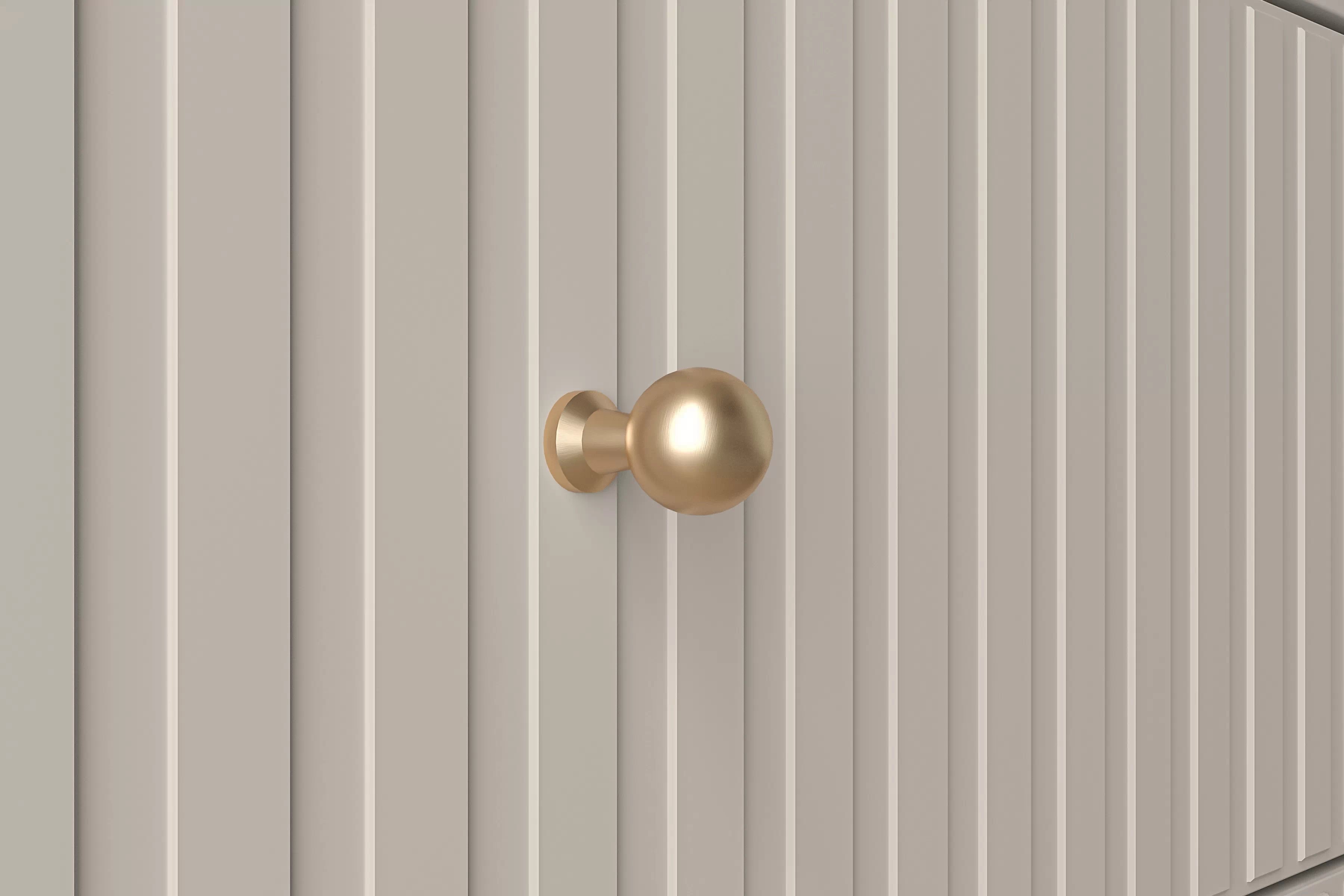 Skriňa Jamuzi so zásuvkami 150 cm - kašmírová Skriňa Jamuzi 22 so zásuvkami 150 cm - kašmír