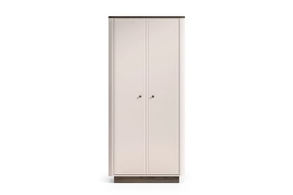 Šatní skříň Amberto 92 cm - kašmír / dub windmill tmavý skříň otvírána Amberto 92 cm - kašmír / dub windmill dark