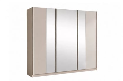 Posuvná skříň Telia 250 cm - béžová