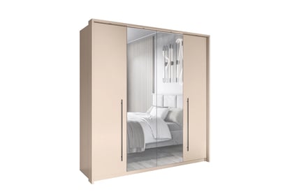 Skriňa Savana 210 cm - Pieskový Béžová