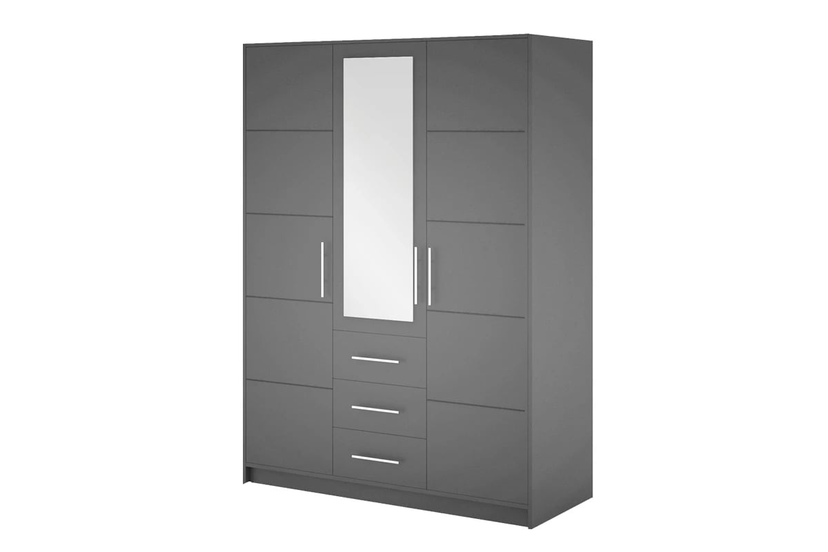 Skříň Bali 147 cm - grafitová Skříň Bali 