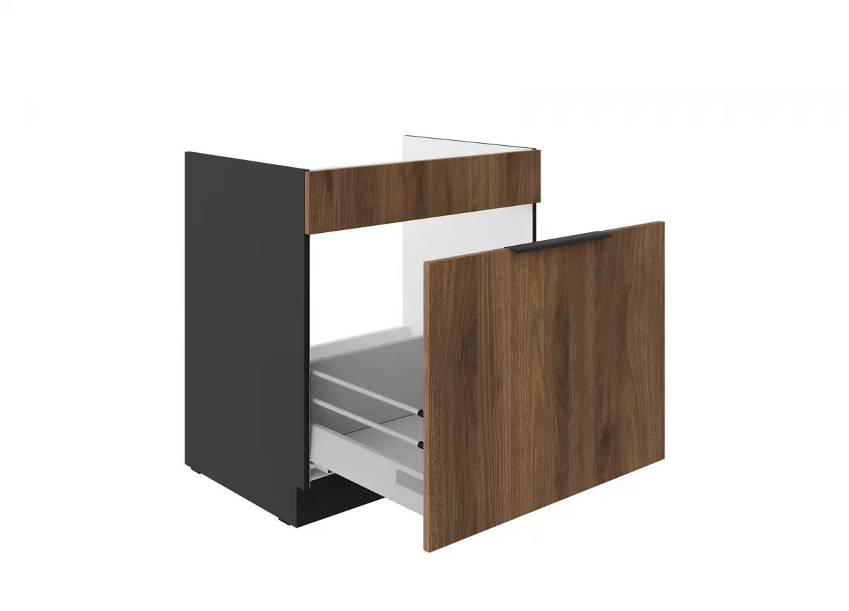 Kuchynská dolná skrinka Armonza 80ZL so zásuvkou pod umývadlo - orech Skrinka Kuchynská dolná Armonza 80ZL 1S z szuflada pod umývadlo - Orech