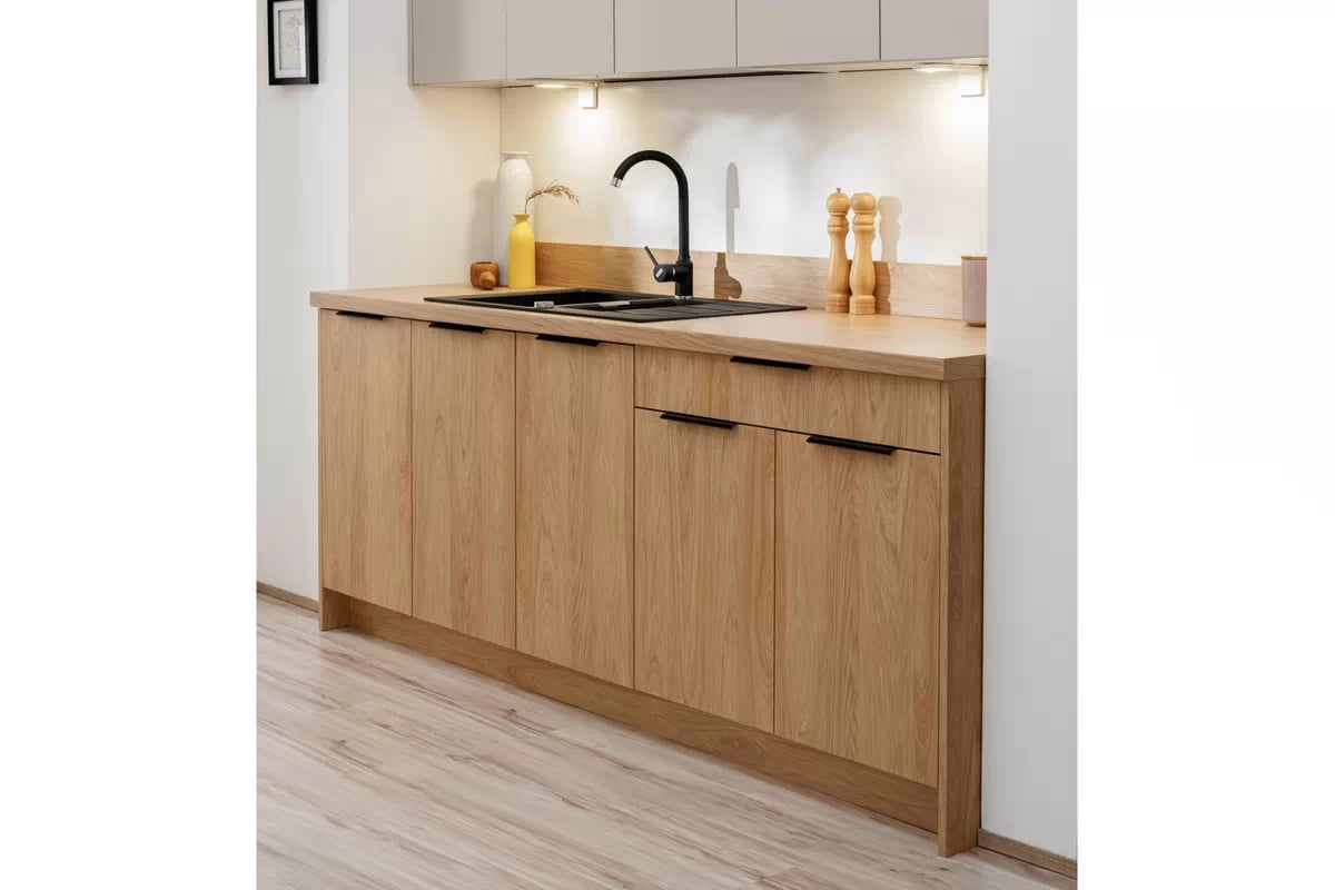 Spodní kuchyňská skříňka Ilandia D30.1 jednodveřová - dub hikora Skříňka kuchyňská spodní Ilandia D30.1 jednodveřová - dub hikora