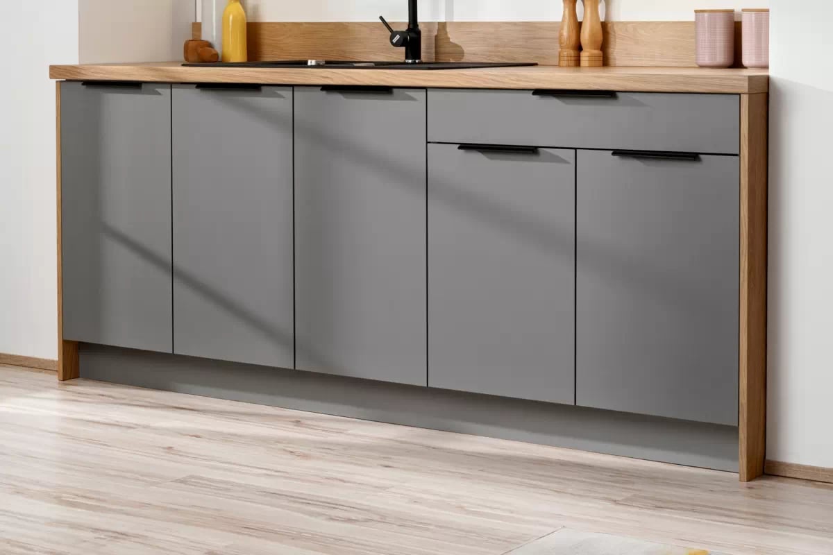 Spodní kuchyňská skříňka Ilandia D30.1 jednodveřová - šedá mat Skříňka kuchyňská spodní Ilandia D30.1 jednodveřová - šedá mat