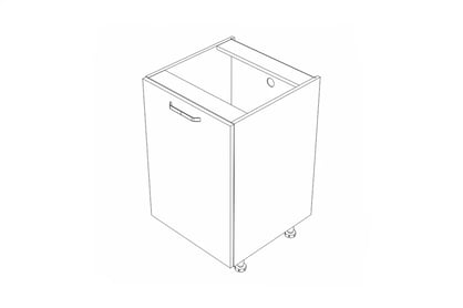 Skrinka Kuchynská dolná Kammono P2 D__.1/SPEC regulowana w zakresie 41-59cm