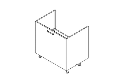 Skrinka Kuchynská dolná KAMMONO P2 DZCSS80 z szuflada pod zabudowe zlewu