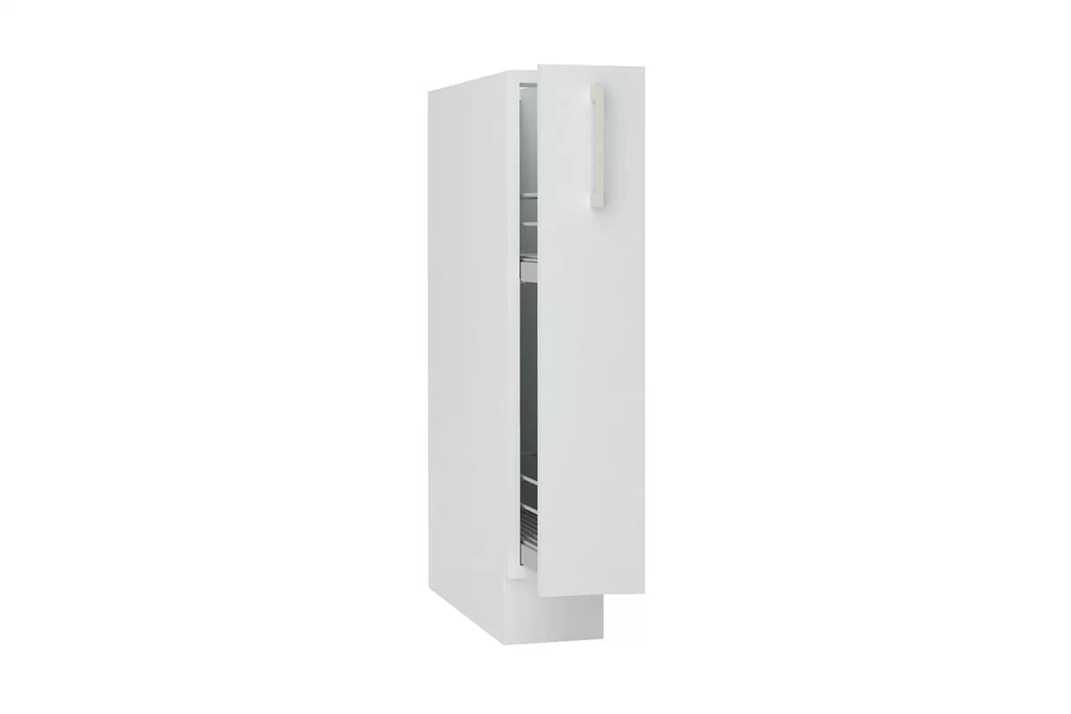 Natalia biely lesk D15 CARGO - dolná skrinka s košíkom cargo Skrinka Kuchynská dolná Natalia D15 s košíkom cargo - biely lesk