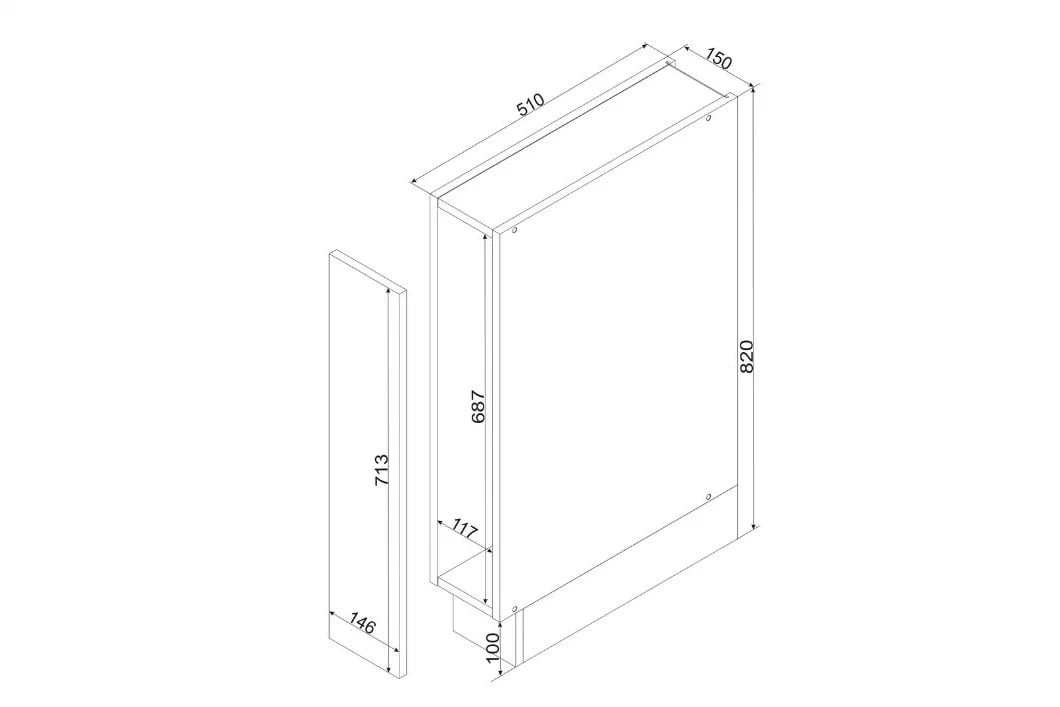Kuchyňská dolní skříňka Natalia D15 CARGO s košem cargo - šedý mat skříňka kuchyňská spodní Natalia D15 s košem cargo - šedá mat