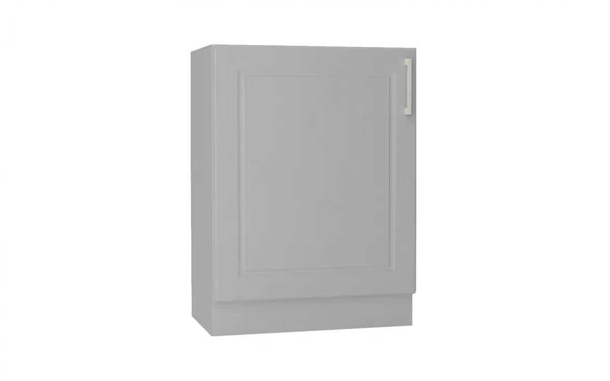 Kuchyňská dolní skříňka Natalia D60 PC P/L pod varnou desku - šedý mat skříňka kuchyňská spodní Natalia D60 PC P/L jednodveřová do zabudowy plyty grzejnej - šedá mat